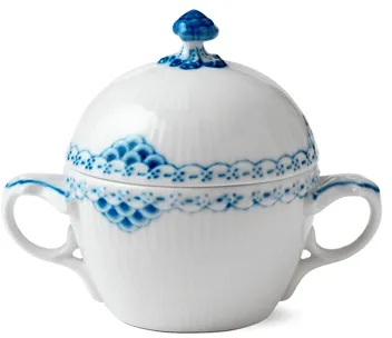 Royal Copenhagen Prinsesse sukkerskål med låg - 20 cl